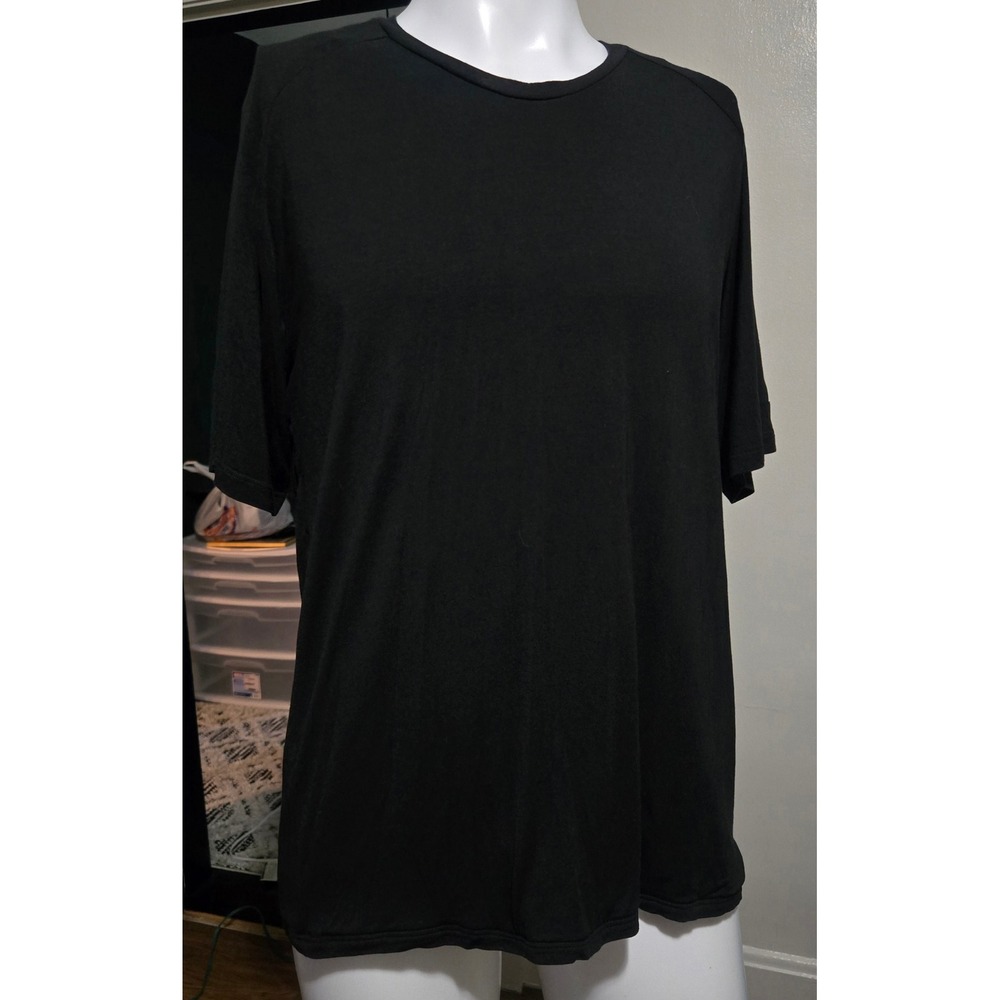 Forme Power Tee Black Posture Correcting Short Sleeve T-Shirt Womens Large L